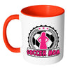 Soccer Mom Mug White 11oz Accent Coffee Mugs