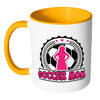 Soccer Mom Mug White 11oz Accent Coffee Mugs