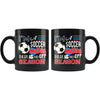 Soccer Mug Im A Soccer Mom There Is No Off Season 11oz Black Coffee Mugs