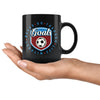 Soccer Mug Never Go Through Life Without Goals 11oz Black Coffee Mugs