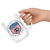 Soccer Mug Never Go Through Life Without Goals 15oz White Coffee Mugs