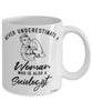 Sociologist Mug Never Underestimate A Woman Who Is Also A Sociologist Coffee Cup White