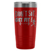 Sport Fitness Travel Mug Don't Sit Get Fit 20oz Stainless Steel Tumbler