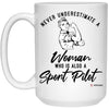 Sport Pilot Mug Never Underestimate A Woman Who Is Also A Sport Pilot Coffee Cup 15oz White 21504