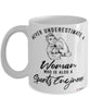 Sports Engineer Mug Never Underestimate A Woman Who Is Also A Sports Engineer Coffee Cup White