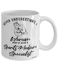 Sports Medicine Specialist Mug Never Underestimate A Woman Who Is Also A Sports Medicine Specialist Coffee Cup White