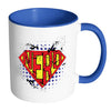 Super Nerd Mug White 11oz Accent Coffee Mugs