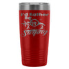 Surfer Travel Mug Id Rather Be Surfing 20oz Stainless Steel Tumbler