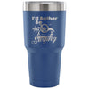 Surfer Travel Mug I'd Rather Be Surfing 30 oz Stainless Steel Tumbler