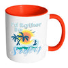 Surfing Mug Id Rather Be Surfing White 11oz Accent Coffee Mugs