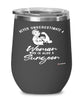 Surgeon Wine Glass Never Underestimate A Woman Who Is Also A Surgeon 12oz Stainless Steel Black