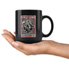 Tarot Card Mug Death Tarot Card 11oz Black Coffee Mugs