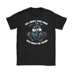 Tattoo Artist Shirt I Show You Mine Ink You Show Me Yours Gildan Womens T-Shirt