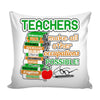 Teacher Graphic Pillow Cover Teachers Make All Other Occupations Possible