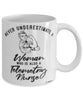 Telemetry Nurse Mug Never Underestimate A Woman Who Is Also A Telemetry Nurse Coffee Cup White