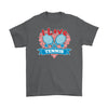 Tennis Player Shirt I Love Tennis Gildan Mens T-Shirt