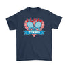 Tennis Player Shirt I Love Tennis Gildan Mens T-Shirt