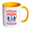 This Nurse Supports Our Veterans White 11oz Accent Coffee Mugs