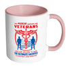 This Nurse Supports Our Veterans White 11oz Accent Coffee Mugs