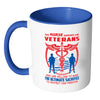 This Nurse Supports Our Veterans White 11oz Accent Coffee Mugs