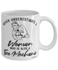 Tire Mechanic Mug Never Underestimate A Woman Who Is Also A Tire Mechanic Coffee Cup White