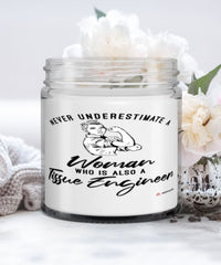 Tissue Engineer Candle Never Underestimate A Woman Who Is Also A Tissue Engineer 9oz Vanilla Scented Candles Soy Wax