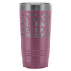 Travel Mug A Yawn Is A Silent Scream For Coffee 20oz Stainless Steel Tumbler