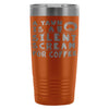 Travel Mug A Yawn Is A Silent Scream For Coffee 20oz Stainless Steel Tumbler