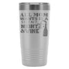 Travel Mug All Mom Wants Is Silent Night And Wine 20oz Stainless Steel Tumbler