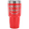 Travel Mug Archery Grandparent 30 oz Stainless Steel Tumbler