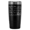 Travel Mug Autism is a Journey I Never Planned 20oz Stainless Steel Tumbler