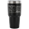 Travel Mug Autism is a Journey I Never Planned 30 oz Stainless Steel Tumbler