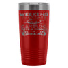 Travel Mug Camping With A Chance Of Drinking 20oz Stainless Steel Tumbler