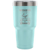 Travel Mug Camping With A Chance Of Drinking 30 oz Stainless Steel Tumbler