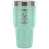 Travel Mug Camping With A Chance Of Drinking 30 oz Stainless Steel Tumbler