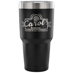 Travel Mug Carols Cookies 30 oz Stainless Steel Tumbler