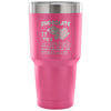 Travel Mug Chocolate Is The Answer Who Cares 30 oz Stainless Steel Tumbler