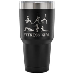 Travel Mug Fitness Girl 30 oz Stainless Steel Tumbler