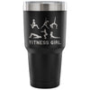 Travel Mug Fitness Girl 30 oz Stainless Steel Tumbler