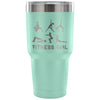 Travel Mug Fitness Girl 30 oz Stainless Steel Tumbler