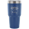 Travel Mug Hiking Its Cheaper Than Therapy 30 oz Stainless Steel Tumbler