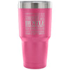 Travel Mug Hustle Mean It Live It Love It 30 oz Stainless Steel Tumbler