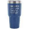 Travel Mug I Just Want To Drink Tea Crochet And 30 oz Stainless Steel Tumbler