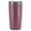 Travel Mug Just Want To Drink Wine And Pet My Cat 20oz Stainless Steel Tumbler