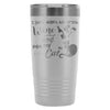 Travel Mug Just Want To Drink Wine And Pet My Cat 20oz Stainless Steel Tumbler