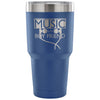 Travel Mug Music Is My Boyfriend 30 oz Stainless Steel Tumbler