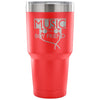 Travel Mug Music Is My Boyfriend 30 oz Stainless Steel Tumbler