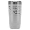 Travel Mug Powered By Fairy Dust And Wine 20oz Stainless Steel Tumbler