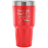 Travel Mug Powered By Fairy Dust And Wine 30 oz Stainless Steel Tumbler