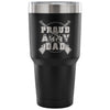 Travel Mug Proud Army Dad 30 oz Stainless Steel Tumbler